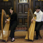 Emma Benson and Fiachra Guihen playing O'Carolan's - Brigid Cruise 3rd Air in Kilronan Castle