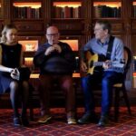 Rachel Noone, Pádraig Sweeney and David Knight playing Lucky in Love and The Bloom of Youth in Kilronan Castle